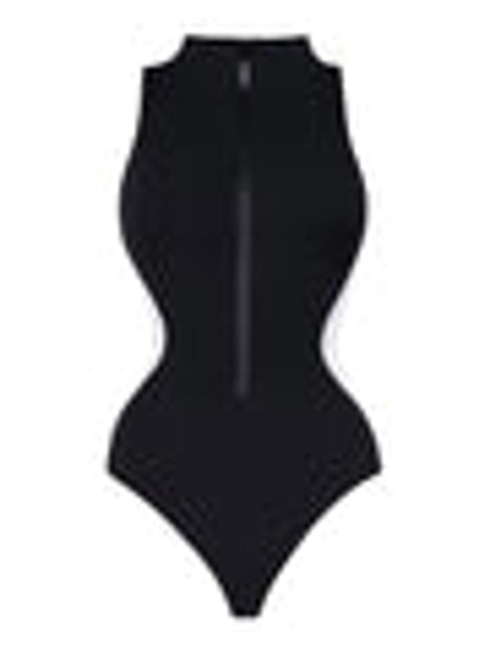 TA3 Surfy Contour Swimsuit S Short Black White NWT - Picture 3 of 6